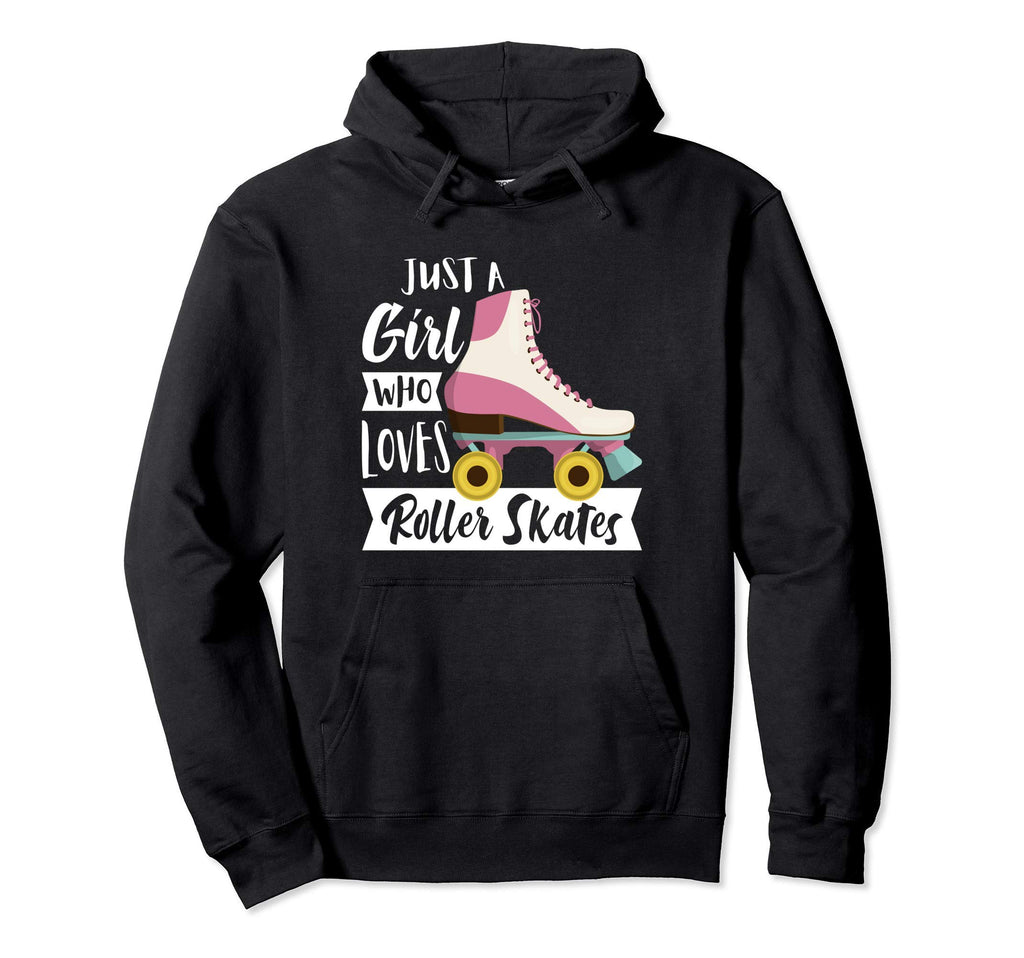 Roller Skates Inline Skating 70S 80S Hoodie - Novelty Apparel for Adults - T-Shirt, Sweatshirt, Hoodie