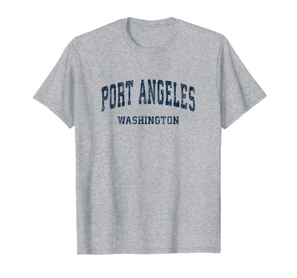 Port Angeles Washington Wa Varsity T-Shirt - Aesthetic Graphic for Adults - T-Shirt, Sweatshirt, Hoodie