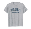 Port Angeles Washington Wa Varsity T-Shirt - Aesthetic Graphic for Adults - T-Shirt, Sweatshirt, Hoodie