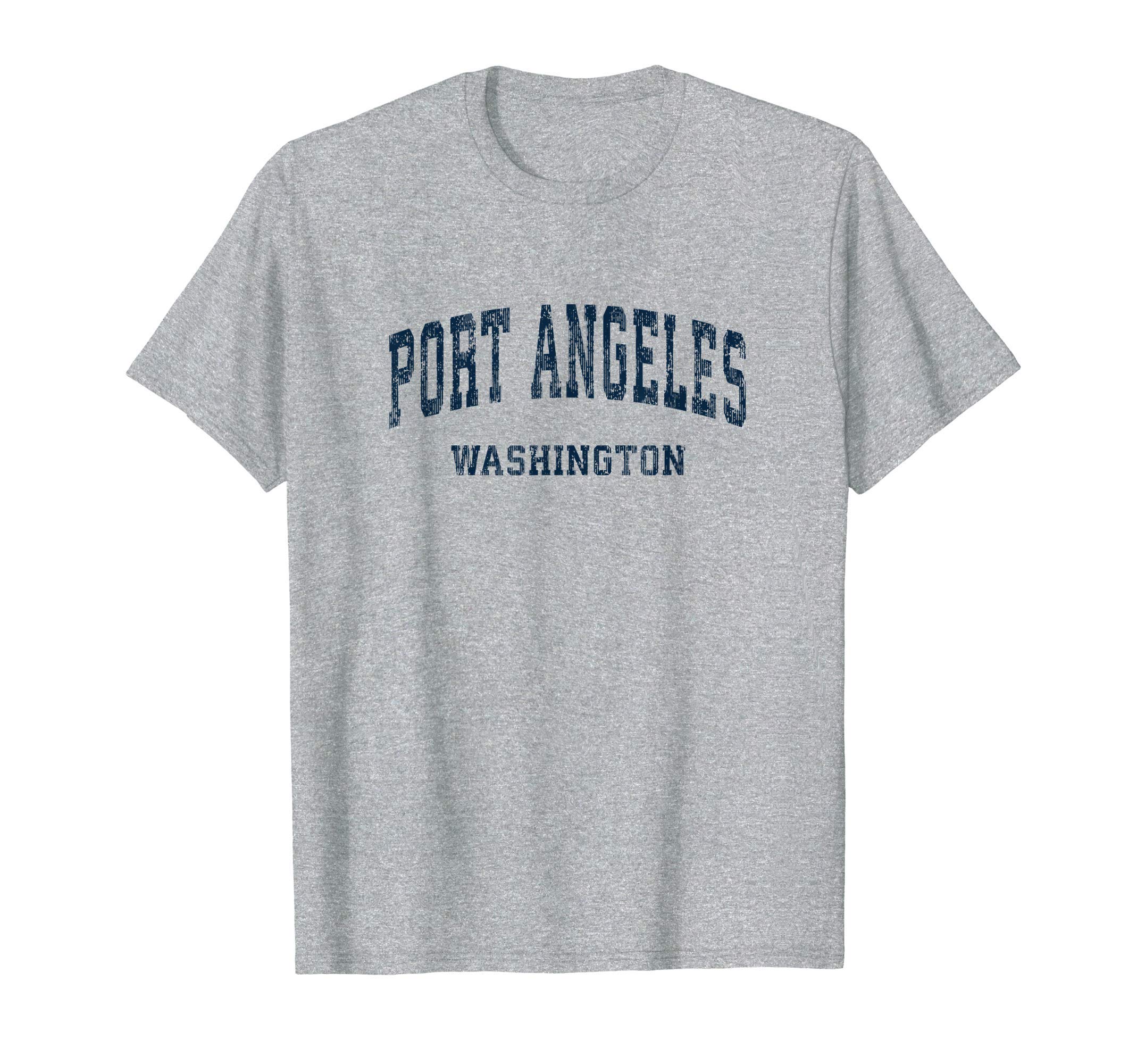 Port Angeles Washington Wa Varsity T-Shirt - Aesthetic Graphic for Adults - T-Shirt, Sweatshirt, Hoodie
