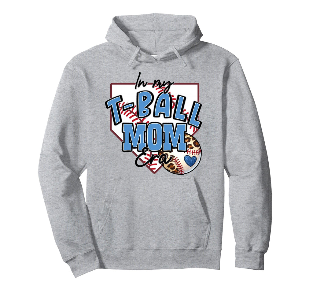 My T Ball Mom Era Ball Mama Mothers Day Hoodie - Graphic Print Men Women - T-Shirt, Sweatshirt, Hoodie