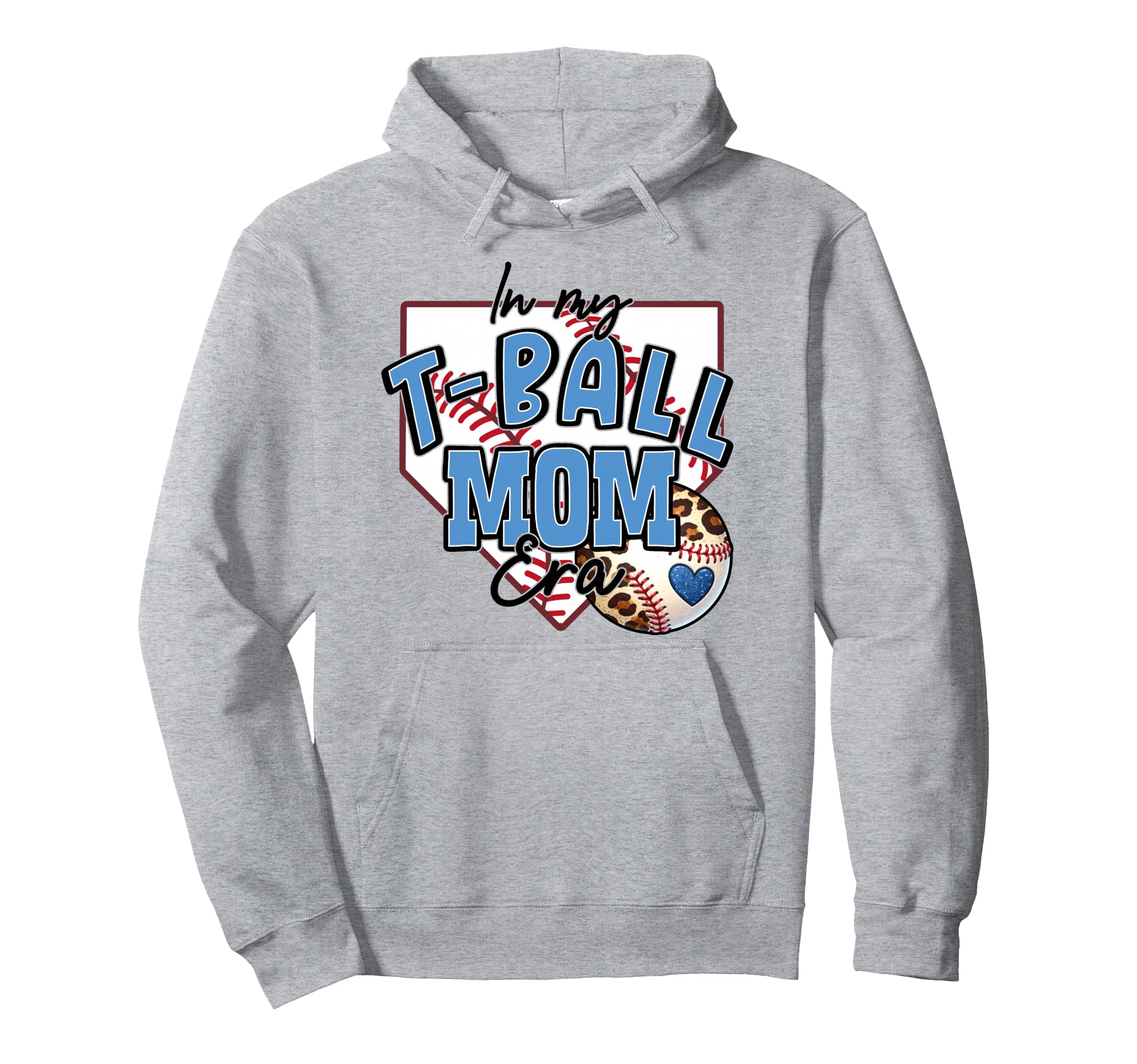 My T Ball Mom Era Ball Mama Mothers Day Hoodie - Graphic Print Men Women - T-Shirt, Sweatshirt, Hoodie