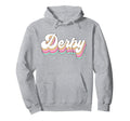 Derby Roller Skate 80S Pastel Hoodie - Novelty Apparel for Adults - T-Shirt, Sweatshirt, Hoodie