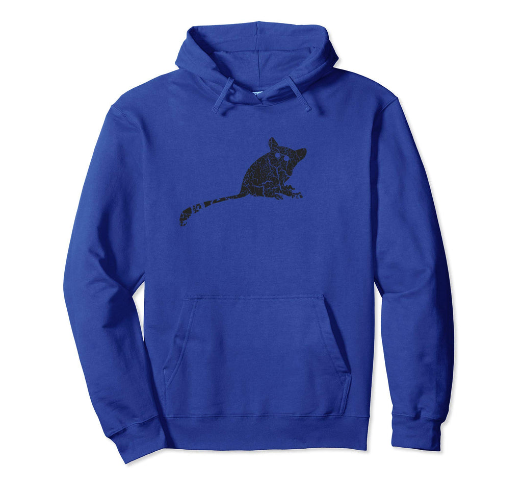 Tarsier Distressed Tarsier Hoodie - Fun Novelty Design Men Women - T-Shirt, Sweatshirt, Hoodie