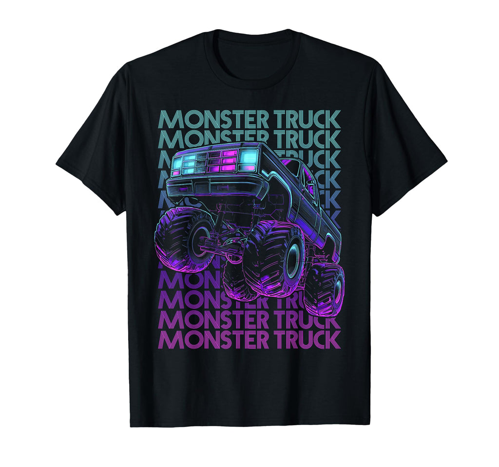 Monster Trucks 4 Wheeler Offroad T-Shirt - Graphic Print Men Women - T-Shirt, Sweatshirt, Hoodie