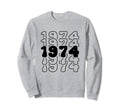 50 Year Old Groovy 50Th Birthday Sweatshirt - Streetwear Style for Adults - T-Shirt, Sweatshirt, Hoodie