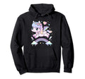 Kawaii Pastel Goth Creepy Unicorn Hoodie - Trendy Graphic Unisex - T-Shirt, Sweatshirt, Hoodie