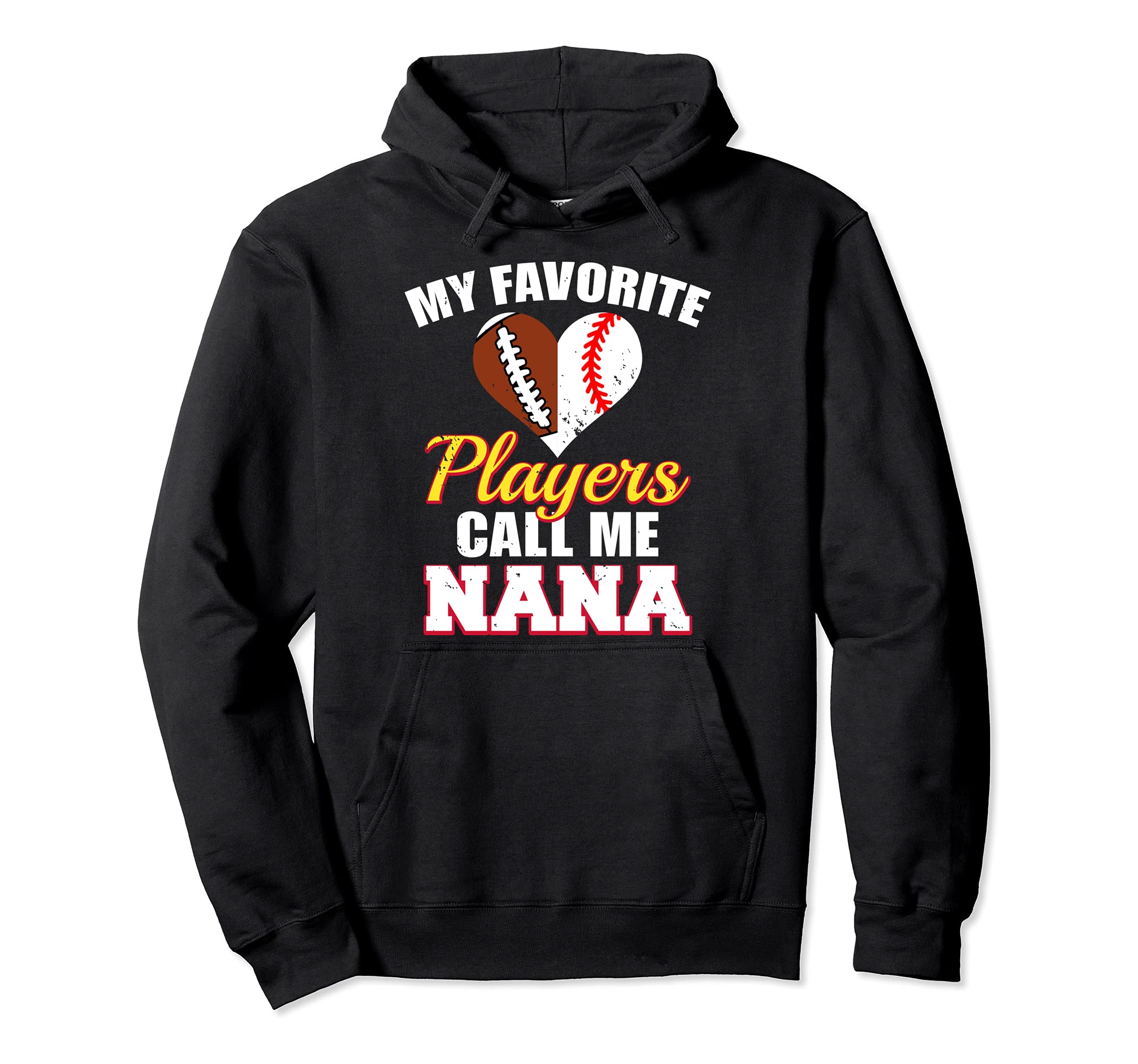 My Favorite Football Baseball Players Hoodie - Graphic Print Men Women - T-Shirt, Sweatshirt, Hoodie
