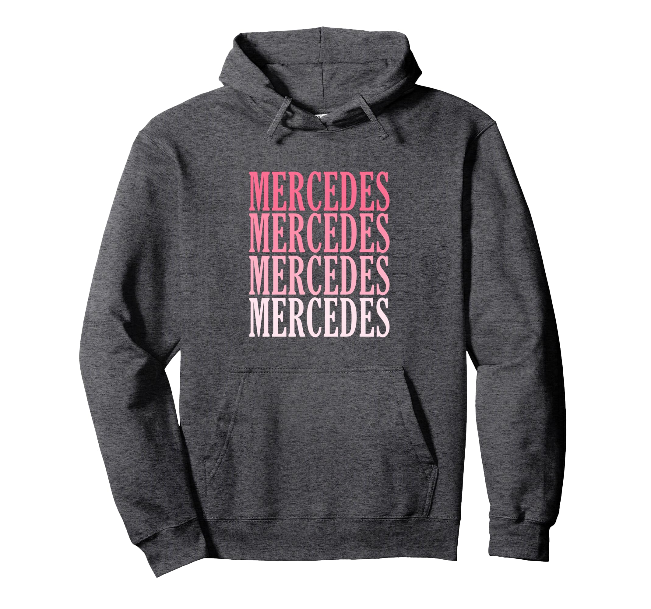 Custom First Name Mercedes Hoodie - Casual Everyday Wear Unisex - T-Shirt, Sweatshirt, Hoodie
