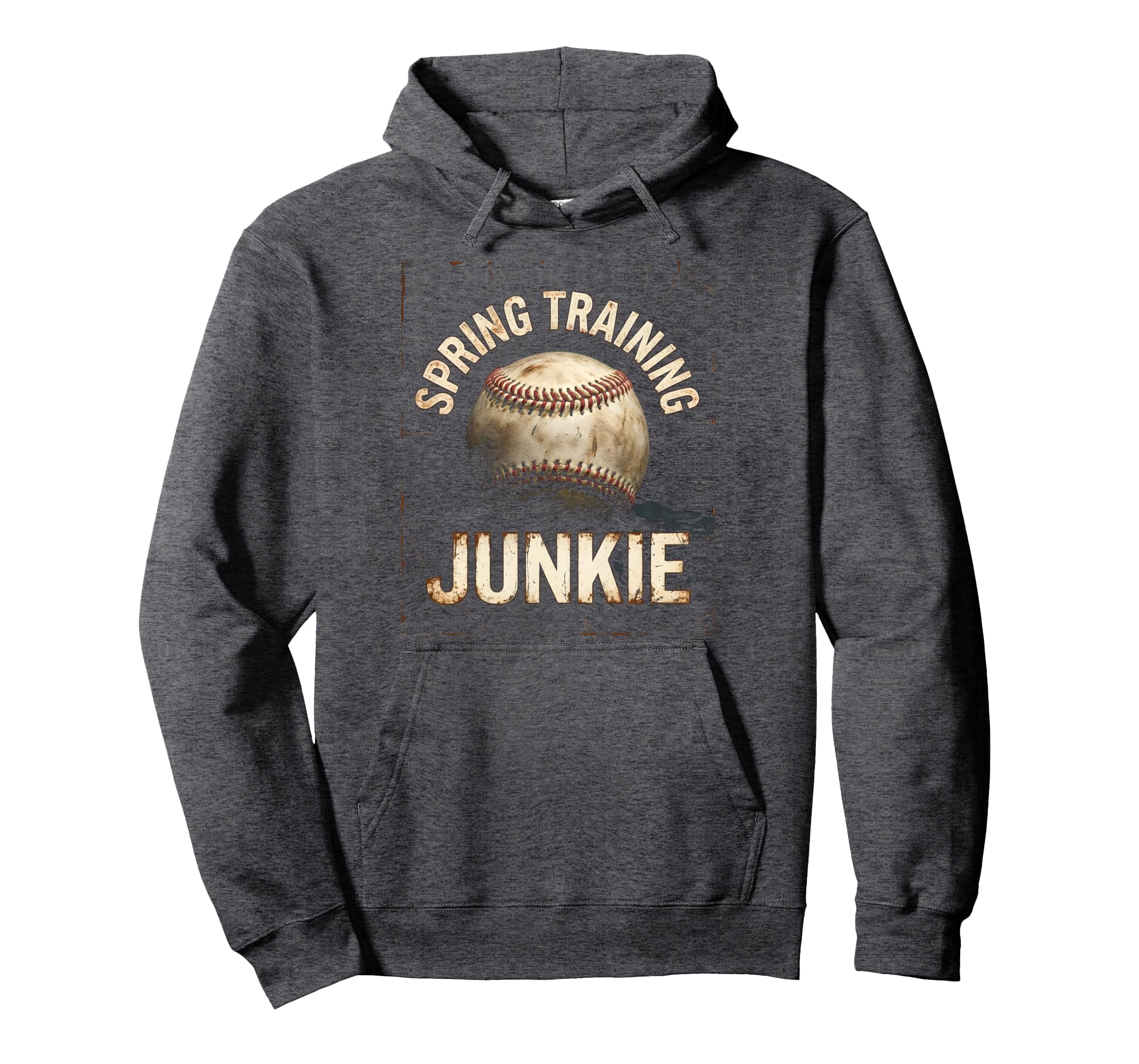 Spring Training Junkie Baseball Fan Hoodie - Custom Art Print Men Women - T-Shirt, Sweatshirt, Hoodie