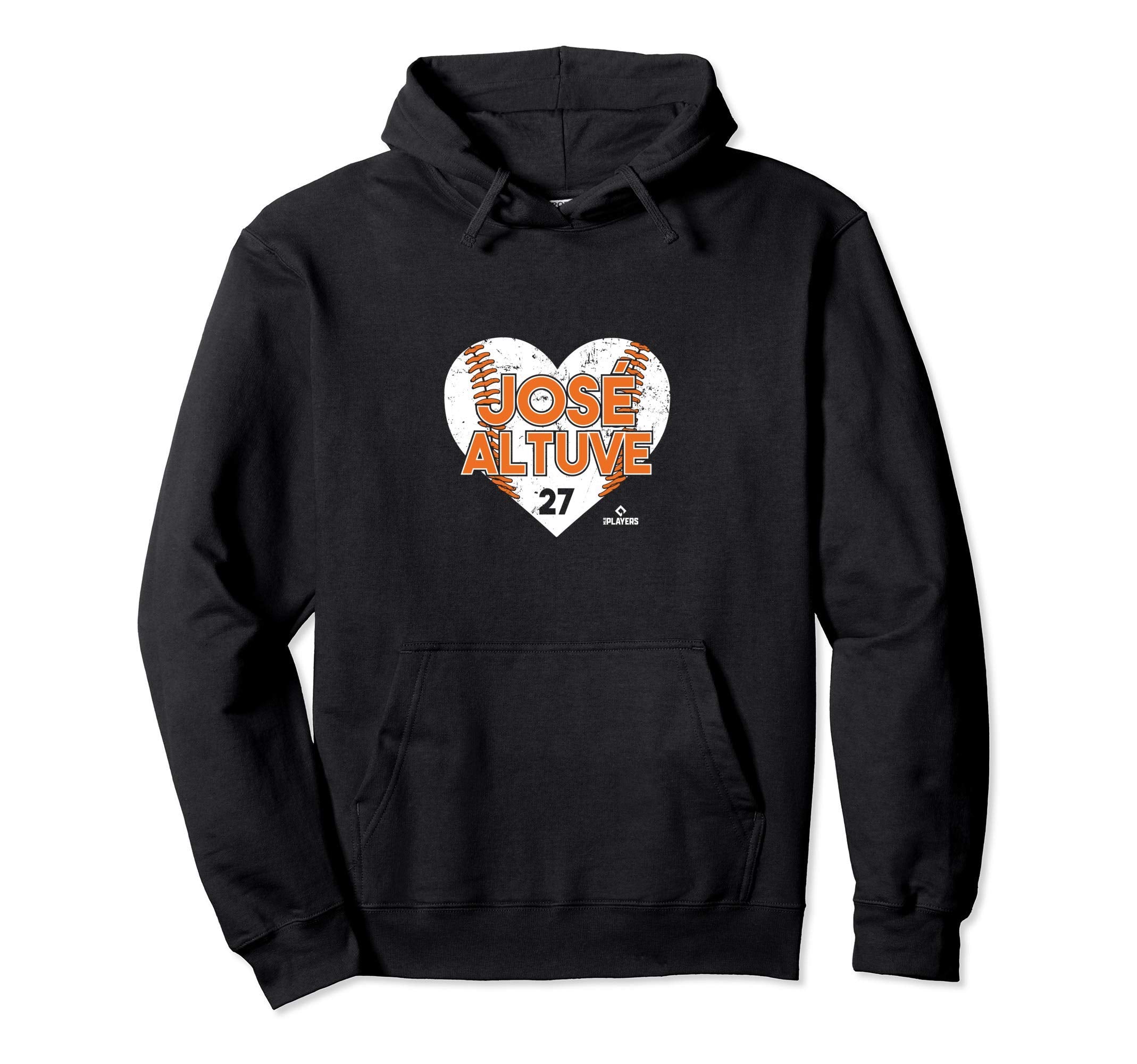 Jose Altuve Heart Baseball Hoodie - Casual Everyday Wear Men Women - T-Shirt, Sweatshirt, Hoodie