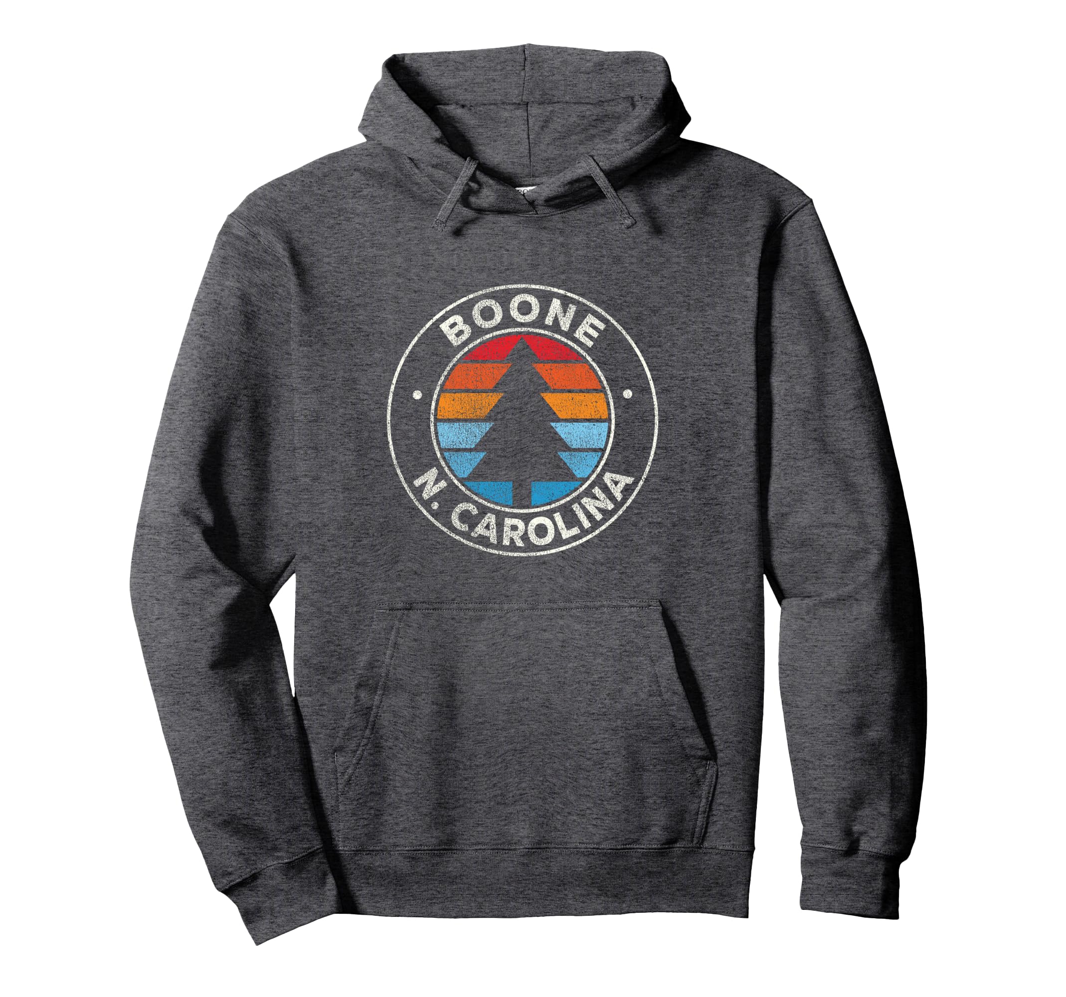 Boone North Carolina Nc 70S Hoodie - Minimalist Print for Adults - T-Shirt, Sweatshirt, Hoodie