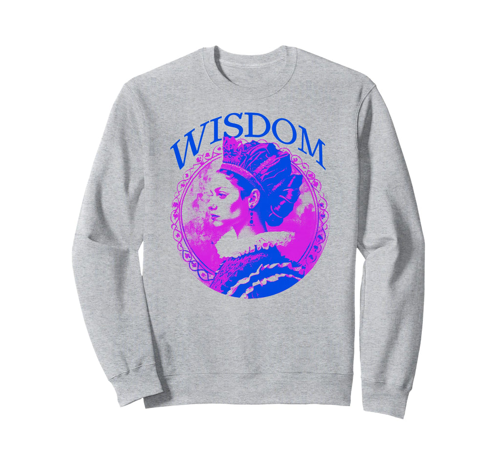 Y2K Wisdom Bold Urban Graffiti Aesthetic Sweatshirt - Unique Graphic Unisex - T-Shirt, Sweatshirt, Hoodie