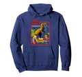 Steven Rhodes Time Travel T Rex Hoodie - Fun Novelty Design Unisex - T-Shirt, Sweatshirt, Hoodie