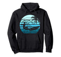 Surf Sunset Surfing Lover Gift Hoodie - Fun Novelty Design for Adults - T-Shirt, Sweatshirt, Hoodie