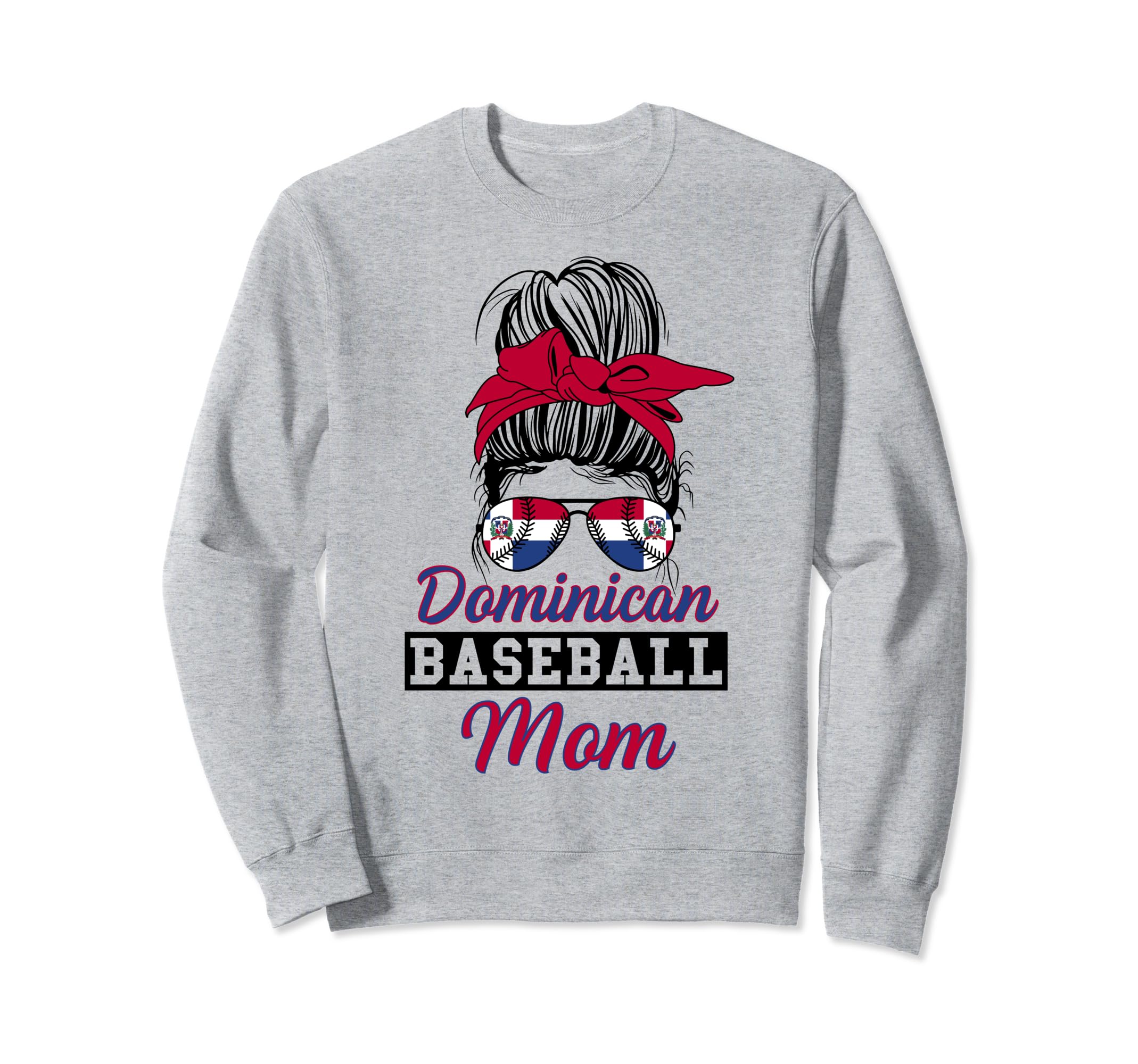 Dominican Baseball Dominican Sweatshirt - Graphic Print for Adults - T-Shirt, Sweatshirt, Hoodie