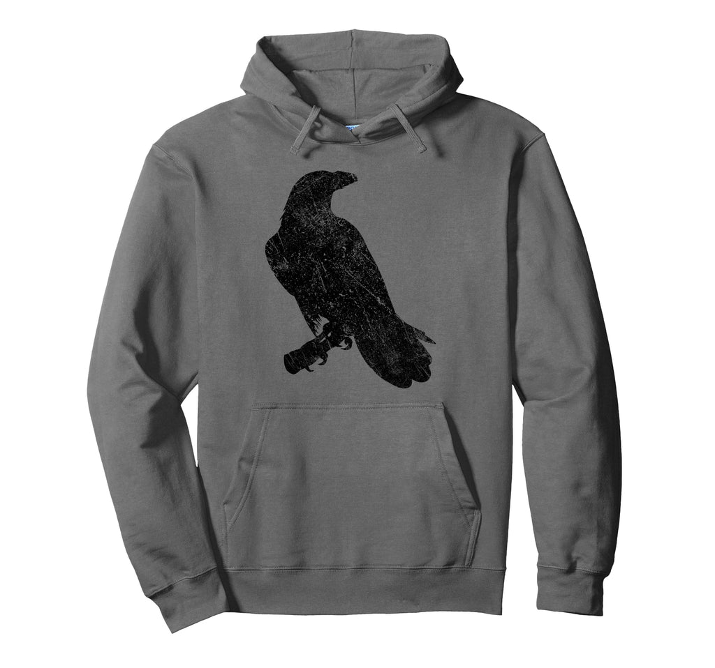 Beautiful Raven Black Crow Hoodie - Casual Everyday Wear for Adults - T-Shirt, Sweatshirt, Hoodie
