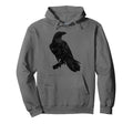 Beautiful Raven Black Crow Hoodie - Casual Everyday Wear for Adults - T-Shirt, Sweatshirt, Hoodie
