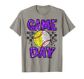 Softball Game Day Baseball Game Day T-Shirt - Trendy Graphic for Adults - T-Shirt, Sweatshirt, Hoodie