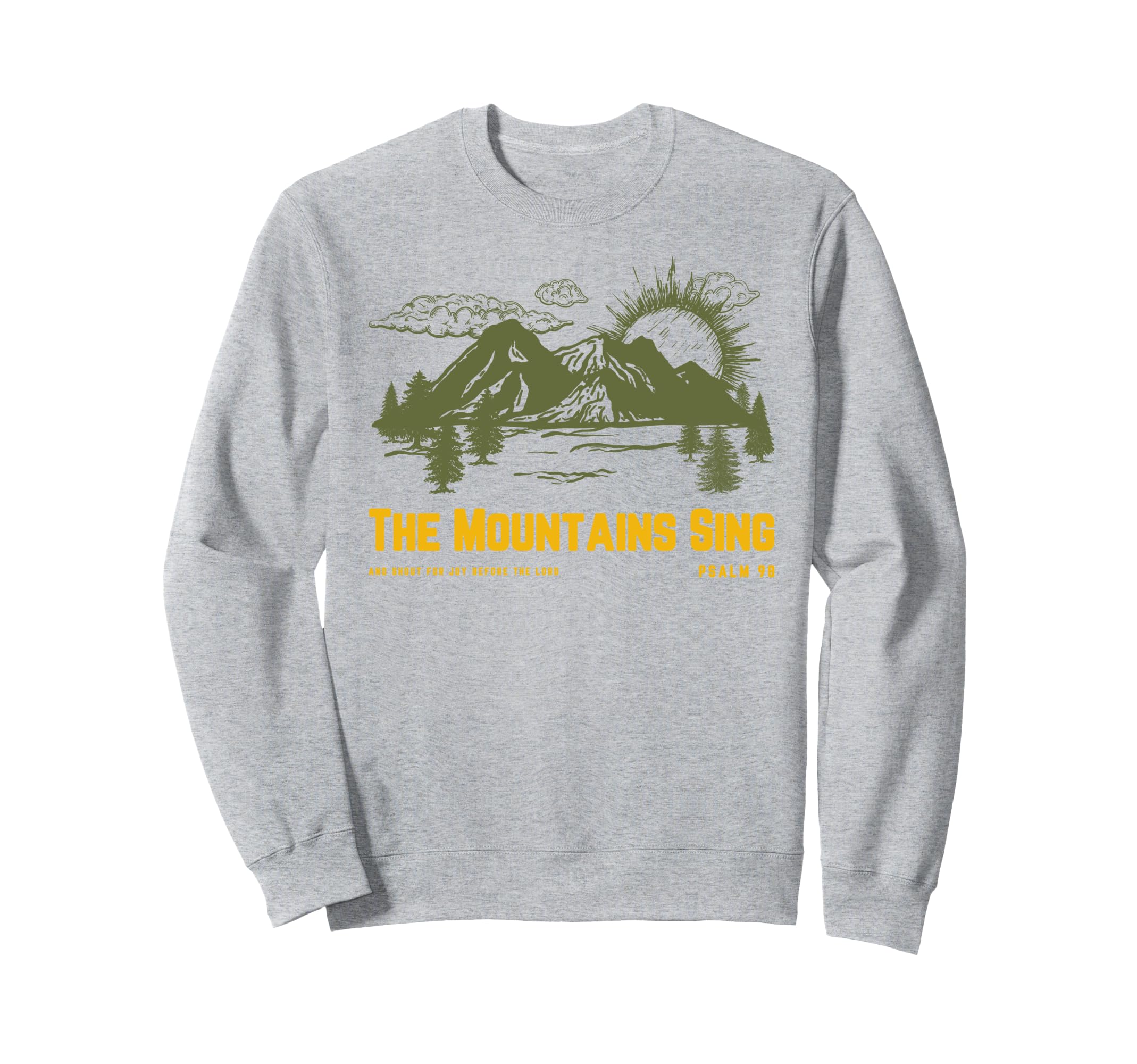 Boho Christian Camping Faith Sweatshirt - Aesthetic Graphic Unisex - T-Shirt, Sweatshirt, Hoodie