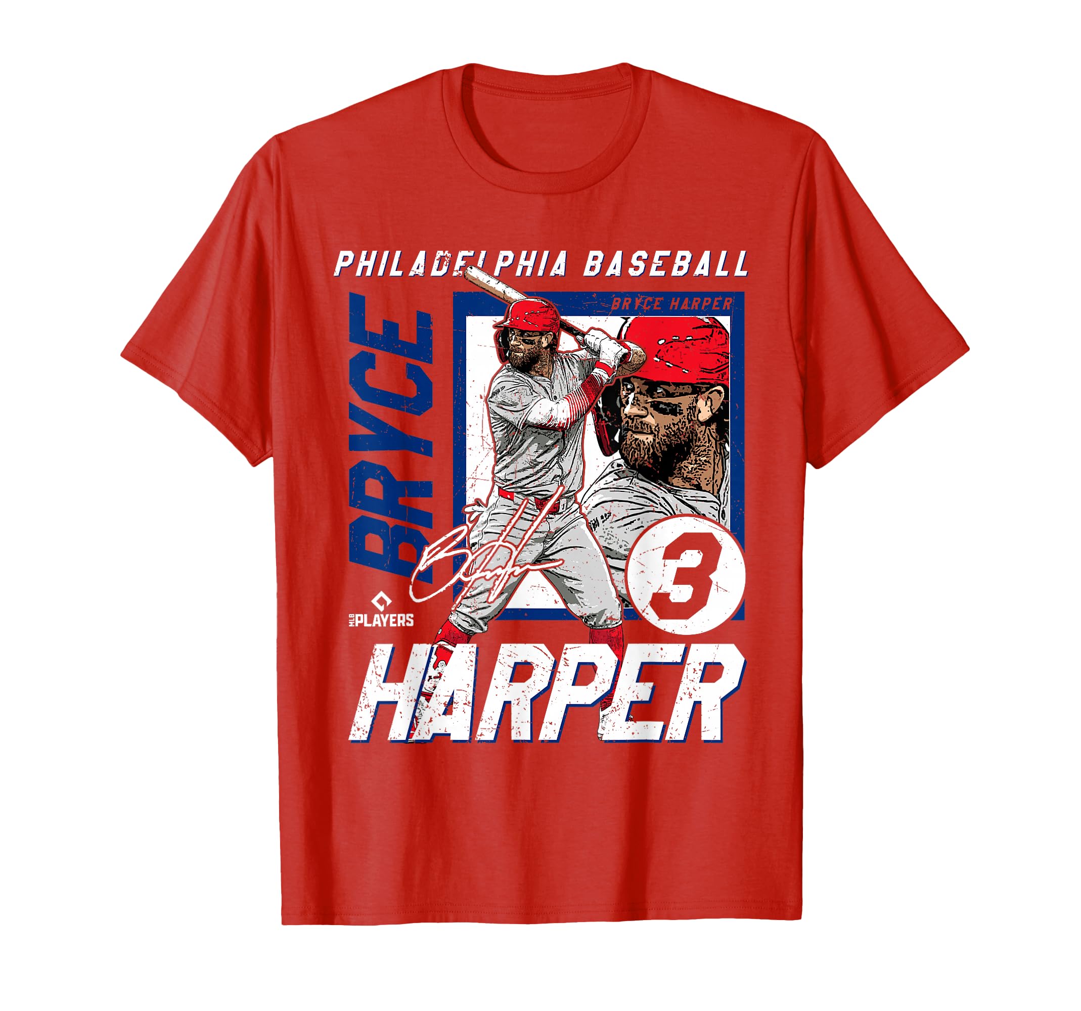 Bryce Harper Philadelphia Mlb Baseball T-Shirt - Fun Novelty Design Unisex - T-Shirt, Sweatshirt, Hoodie