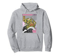 Kraken Eating Ramen Kanagawa Wave Hoodie - Aesthetic Graphic Unisex - T-Shirt, Sweatshirt, Hoodie