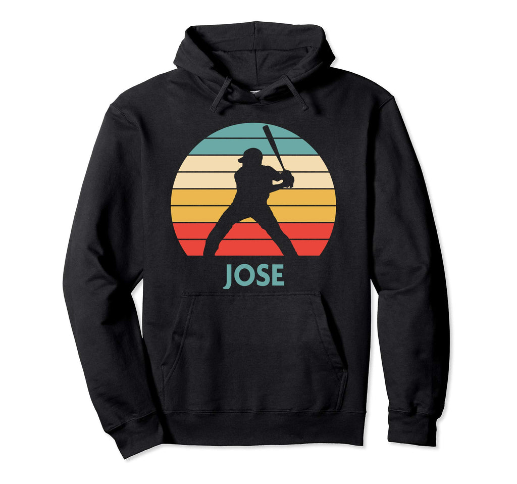 Jose Name Gift Personalized Baseball Hoodie - Graphic Print Men Women - T-Shirt, Sweatshirt, Hoodie