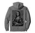 Mona Lisa Art Y2K Back Streetwear Hoodie - Custom Art Print for Adults - T-Shirt, Sweatshirt, Hoodie