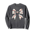 Baseball Coquette Bow Baseball Mom Sweatshirt - Custom Art Print Unisex - T-Shirt, Sweatshirt, Hoodie