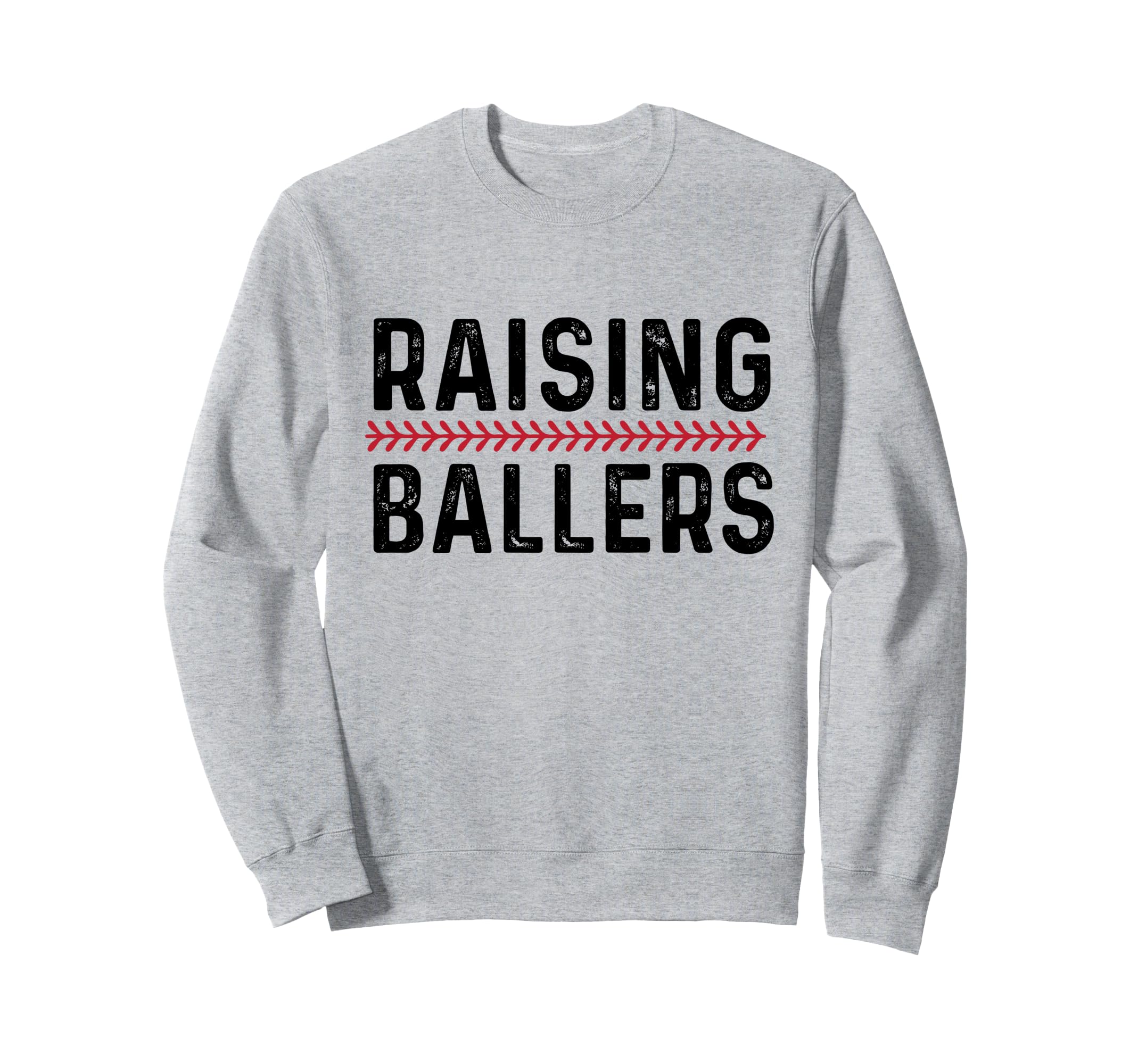 Mom Baseball Players Raising Sweatshirt - Minimalist Print for Adults - T-Shirt, Sweatshirt, Hoodie