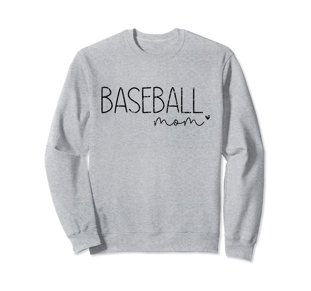 Baseball Mom Sweatshirt - Trendy Graphic Men Women - T-Shirt, Sweatshirt, Hoodie