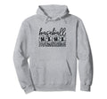 Baseball Mama Hoodie - Custom Art Print Men Women - T-Shirt, Sweatshirt, Hoodie