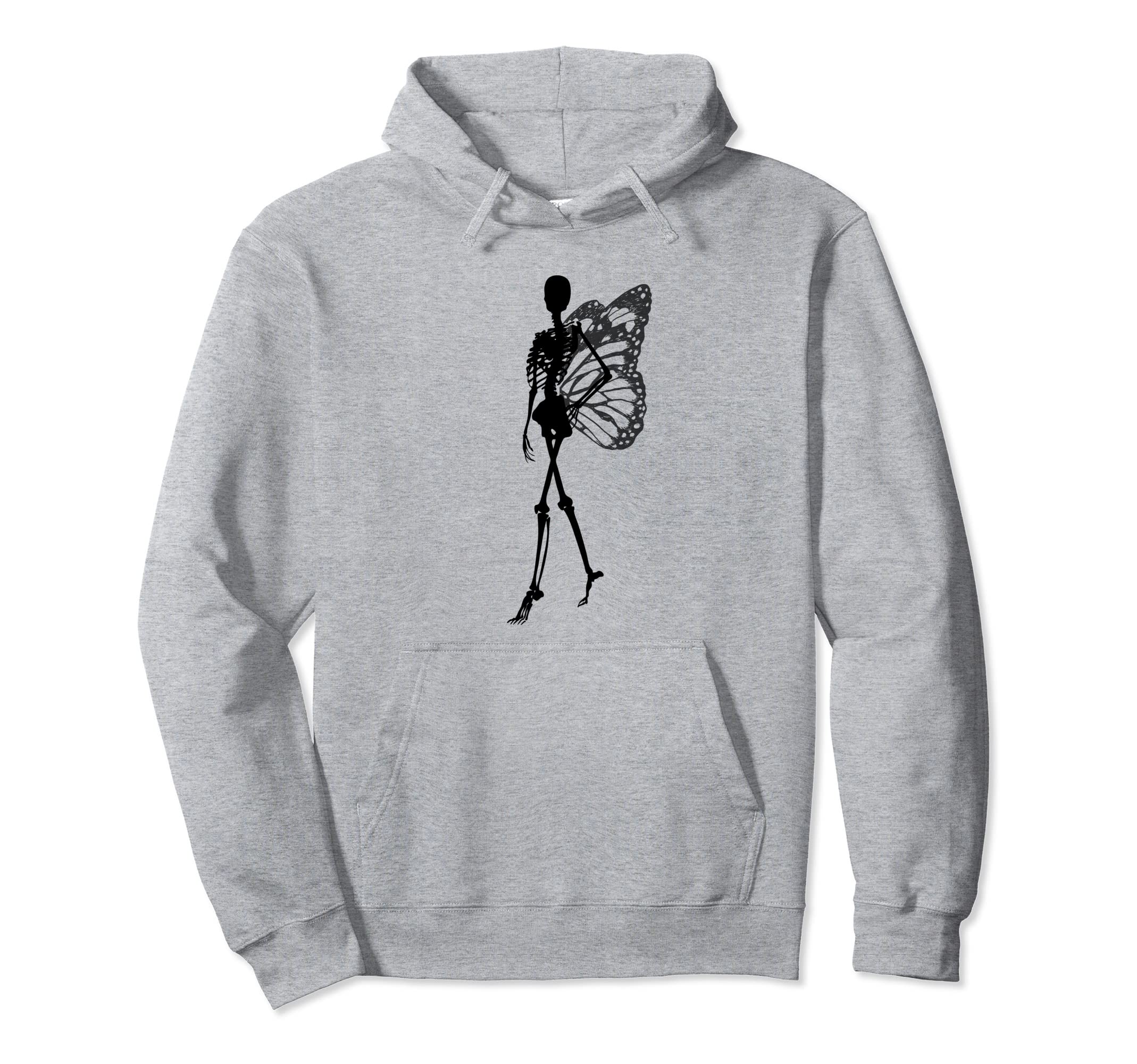 Aesthetic Y2K Fairy Wings Fairycore Hoodie - Minimalist Print for Adults - T-Shirt, Sweatshirt, Hoodie
