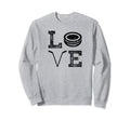 Distressed Ice Hockey Sweatshirt - Aesthetic Graphic for Adults - T-Shirt, Sweatshirt, Hoodie