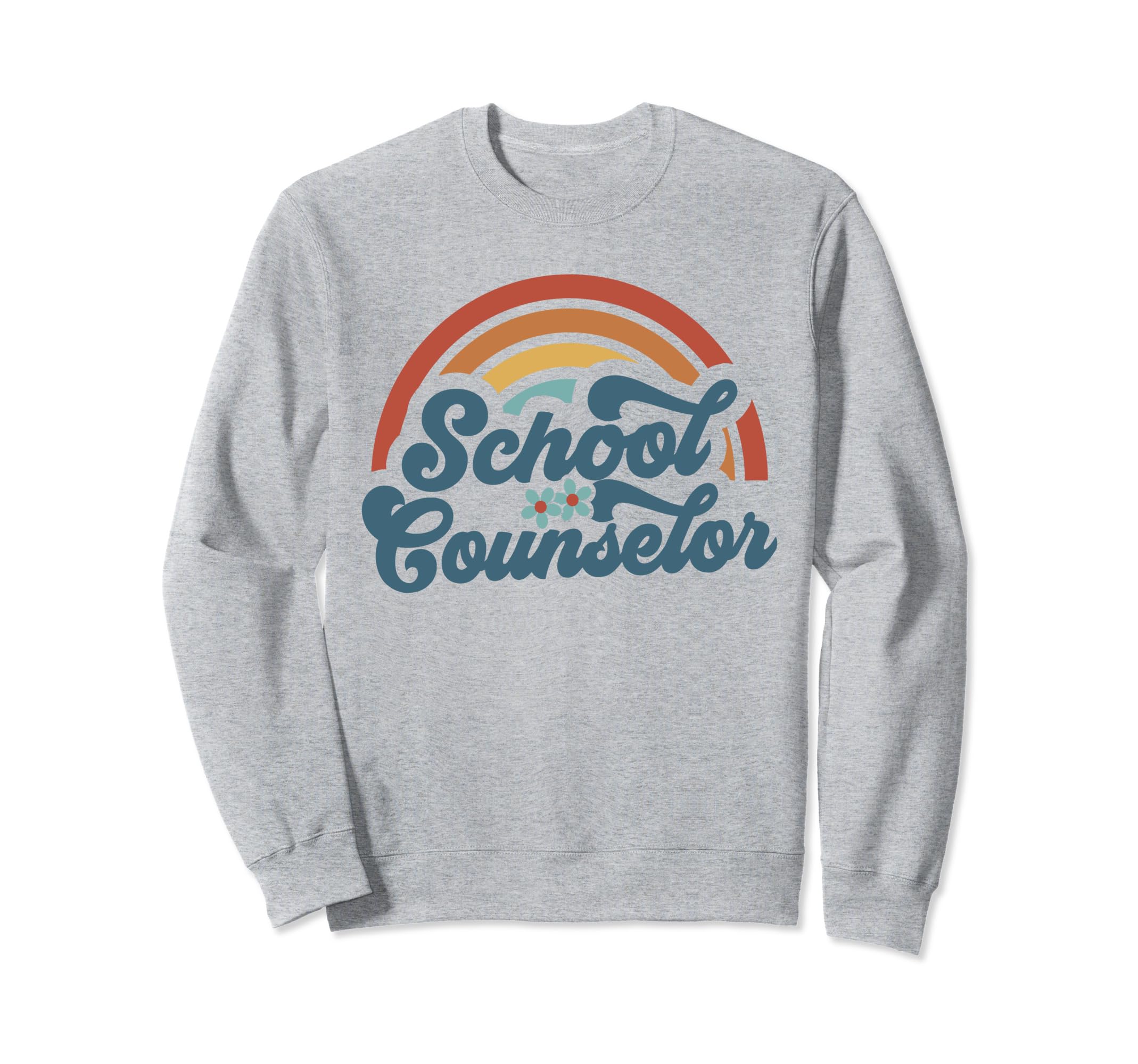 Counseling Office Rainbow Groovy Sweatshirt - Unique Graphic for Adults - T-Shirt, Sweatshirt, Hoodie