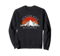 Jackson Hole Wyoming Distressed Sweatshirt - Casual Everyday Wear Unisex - T-Shirt, Sweatshirt, Hoodie