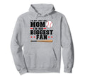 Im Not Just His Mom Im His Biggest Fan Hoodie - Unique Graphic Unisex - T-Shirt, Sweatshirt, Hoodie