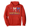 Game Day Softball Mama Mom Mothers Day Hoodie - Minimalist Print Unisex - T-Shirt, Sweatshirt, Hoodie