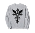 Y2K Metal Grunge Aesthetic Alt Goth Sweatshirt - Custom Art Print Unisex - T-Shirt, Sweatshirt, Hoodie
