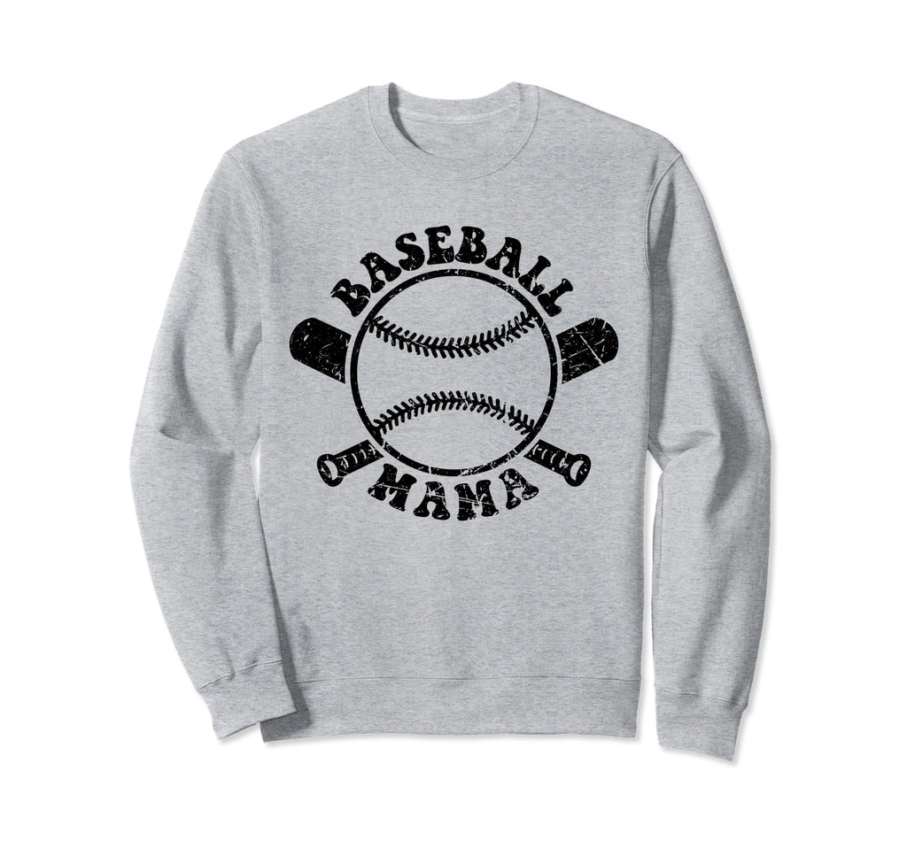 Baseball Mama Sweatshirt - Casual Everyday Wear for Adults - T-Shirt, Sweatshirt, Hoodie