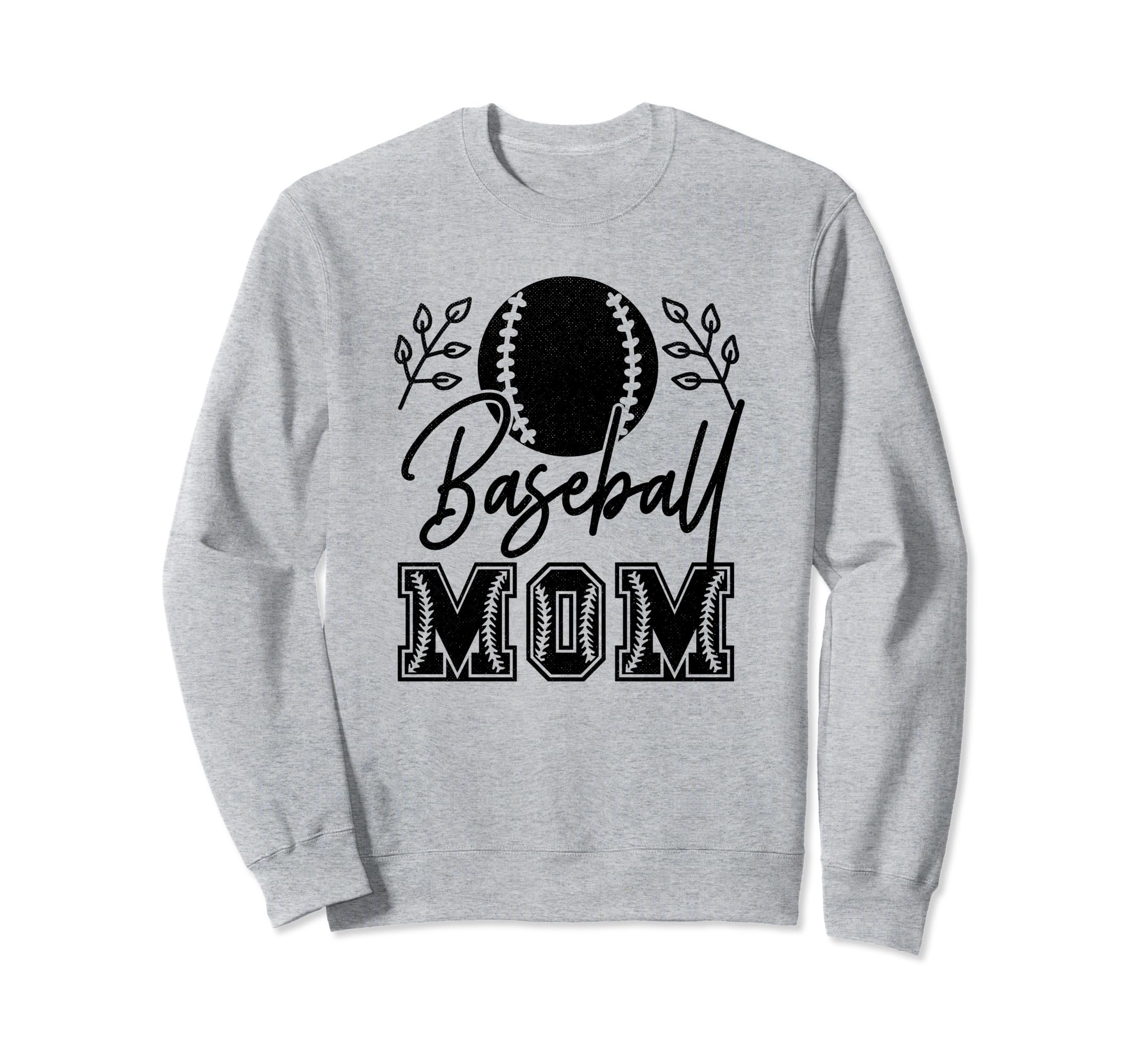 Baseball Mom Sport Sweatshirt - Streetwear Style for Adults - T-Shirt, Sweatshirt, Hoodie