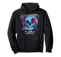 Skull And Roses Game Over Japanese Hoodie - Fun Novelty Design Men Women - T-Shirt, Sweatshirt, Hoodie