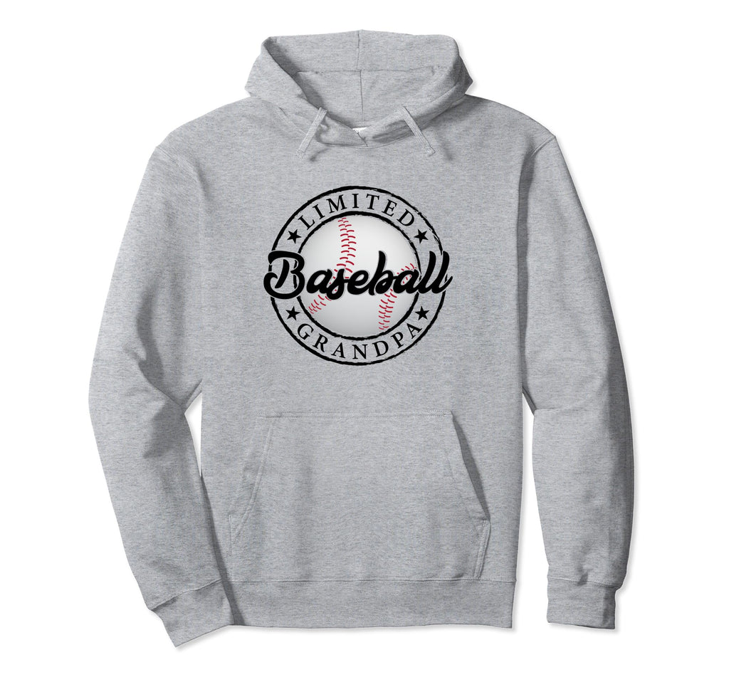 Baseball Grandpa Funny Fathers Day Hoodie - Casual Everyday Wear Men Women - T-Shirt, Sweatshirt, Hoodie