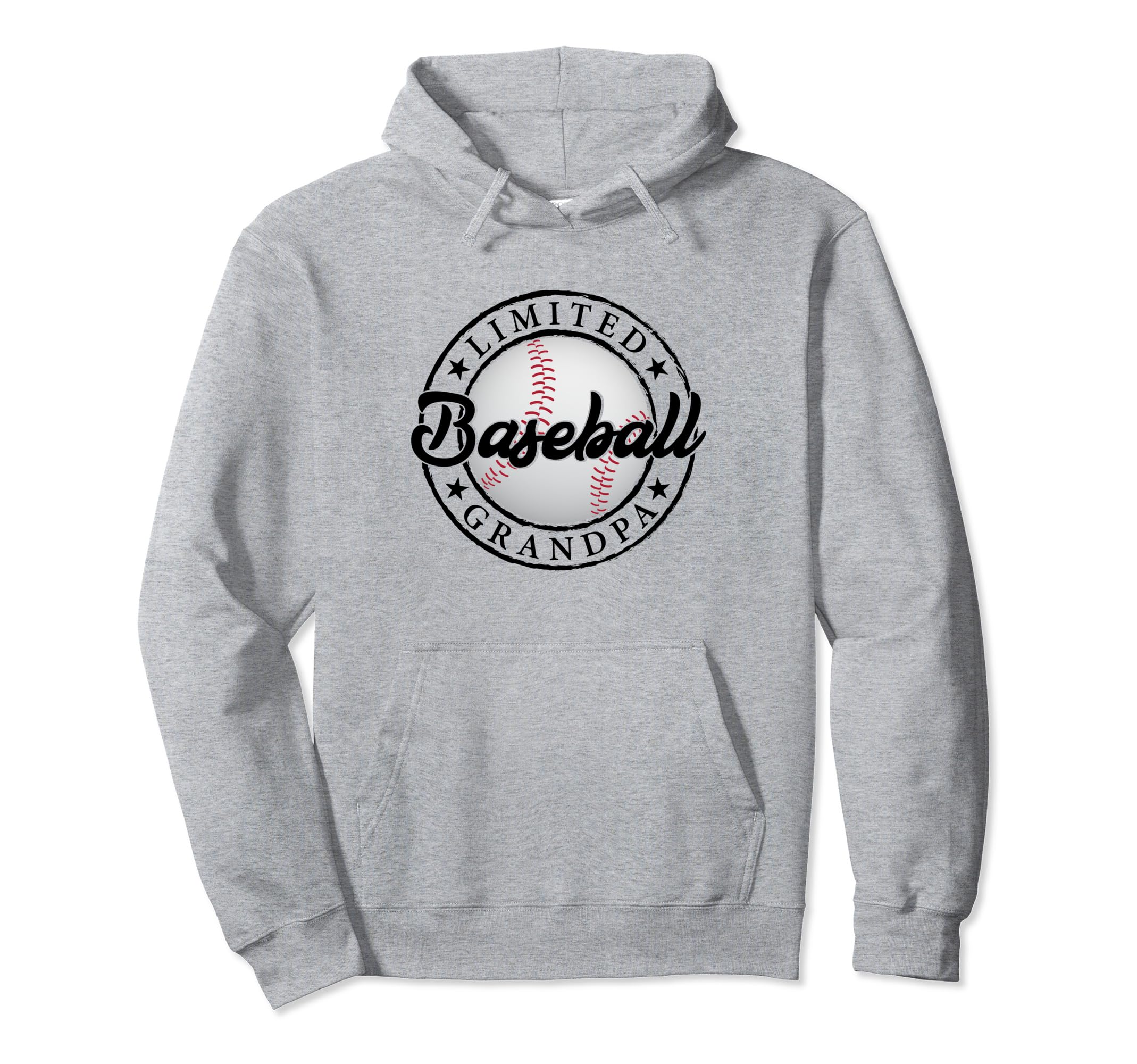 Baseball Grandpa Funny Fathers Day Hoodie - Casual Everyday Wear Men Women - T-Shirt, Sweatshirt, Hoodie
