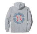 Loudmouth Baseball Mom Hoodie - Unique Graphic Unisex - T-Shirt, Sweatshirt, Hoodie