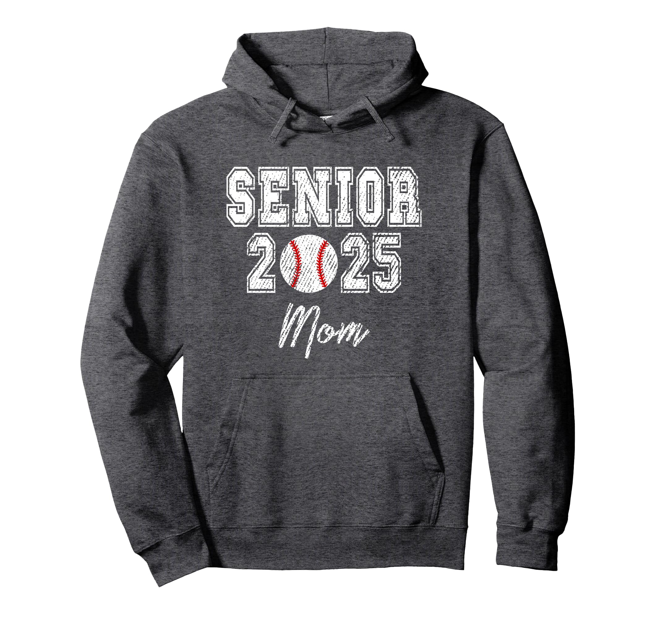 Class 2025 Senior Baseball Player Mom Hoodie - Minimalist Print Unisex - T-Shirt, Sweatshirt, Hoodie