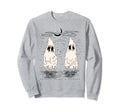 Ghost Halloween Autumn Aesthetic Sweatshirt - Custom Art Print Men Women - T-Shirt, Sweatshirt, Hoodie