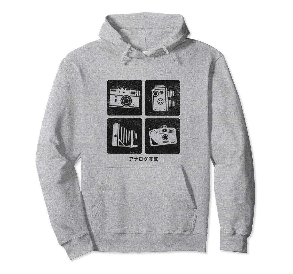 Analog Photography Camera Gear Film Hoodie - Trendy Graphic for Adults - T-Shirt, Sweatshirt, Hoodie