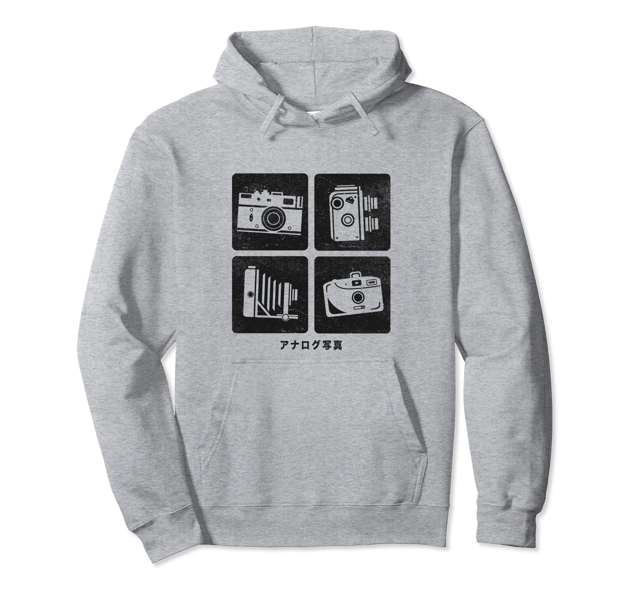 Analog Photography Camera Gear Film Hoodie - Trendy Graphic for Adults - T-Shirt, Sweatshirt, Hoodie
