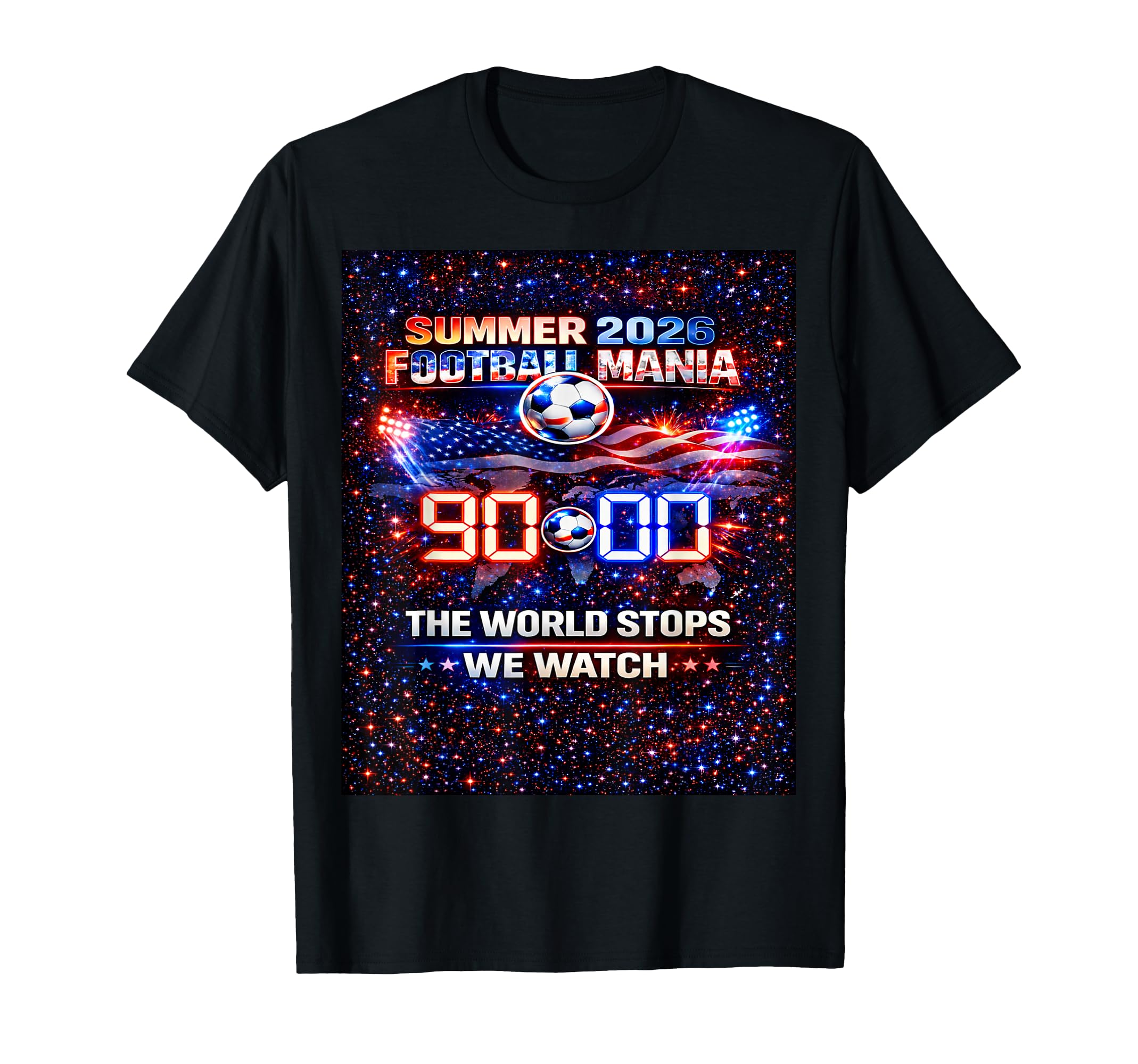 Summer 2026 Soccer Match Day Game Day T-Shirt - Streetwear Style Unisex - T-Shirt, Sweatshirt, Hoodie